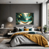 Tropical Beach Hammock Bedroom Demo