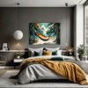 Tropical Beach Hammock Bedroom Demo
