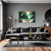 Tropical Beach Hammock Living Room Demo