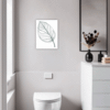 Tropical Croton Leaf Bathroom Demo