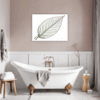 Tropical Croton Leaf Bathroom Demo