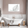 Tropical Croton Leaf Bathroom Demo