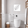 Tropical Croton Leaf Bathroom Demo
