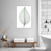 Tropical Croton Leaf Bathroom Demo