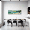 Tropical Seaside Dining Room Demo