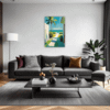 Tropical Seaside Living Room Demo