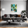 Tropical Seaside Living Room Demo