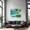 Tropical Seaside Living Room Demo