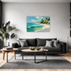 Tropical Seaside Living Room Demo