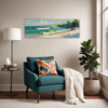 Tropical Seaside Living Room Demo