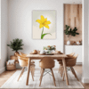 Trumpet Daffodil Sway Dining Room Demo