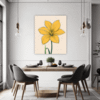 Trumpet Daffodil Sway Dining Room Demo