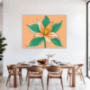 Trumpet Daffodil Sway Dining Room Demo