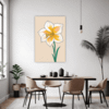 Trumpet Daffodil Sway Dining Room Demo