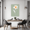 Trumpet Daffodil Sway Dining Room Demo
