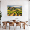 Tuscan Village Scenery Dining Room Demo