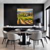 Tuscan Village Scenery Dining Room Demo