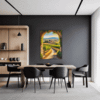 Tuscan Village Scenery Dining Room Demo