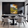 Tuscan Village Scenery Dining Room Demo