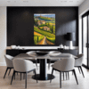 Tuscan Village Scenery Dining Room Demo
