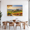 Tuscan Village Scenery Dining Room Demo
