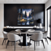 Twilight Fir Starscape Dining Room Demo