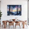 Twilight Fir Starscape Dining Room Demo