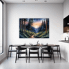 Twilight Fir Starscape Dining Room Demo