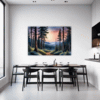 Twilight Fir Starscape Dining Room Demo