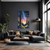 Twilight Fir Starscape Living Room Demo