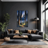 Twilight Fir Starscape Living Room Demo