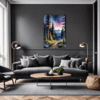Twilight Fir Starscape Living Room Demo