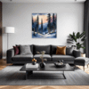 Twilight Fir Starscape Living Room Demo