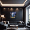 Twilight Fir Starscape Living Room Demo