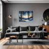 Twilight Fir Starscape Living Room Demo
