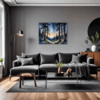 Twilight Fir Starscape Living Room Demo