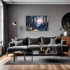 Twilight Fir Starscape Living Room Demo