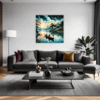 Twilight Sea Canoe Living Room Demo