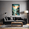 Twilight Sea Canoe Living Room Demo