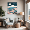 Twinkling Night Slopes Bedroom Demo