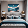 Twinkling Night Slopes Bedroom Demo