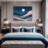 Twinkling Night Slopes Bedroom Demo