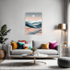 Twinkling Night Slopes Living Room Demo