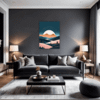 Twinkling Night Slopes Living Room Demo