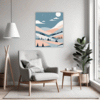 Twinkling Night Slopes Living Room Demo