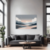 Twinkling Night Slopes Living Room Demo