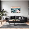 Twinkling Night Slopes Living Room Demo