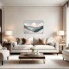 Twinkling Night Slopes Living Room Demo