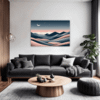 Twinkling Night Slopes Living Room Demo
