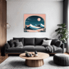 Twinkling Night Slopes Living Room Demo
